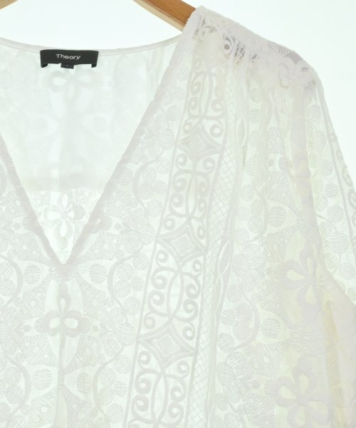 Theory（セオリー）ブラウス 白 サイズ:L レディース/2200658095054