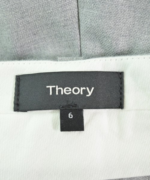 Theory（セオリー）スラックス グレー サイズ:6(XL位) レディース/2200662345176