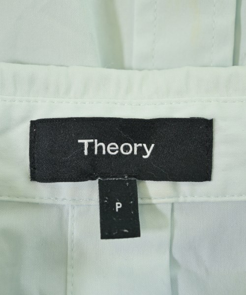 Theory（セオリー）カジュアルシャツ 青 サイズ:P(XS位) レディース/2200710524010