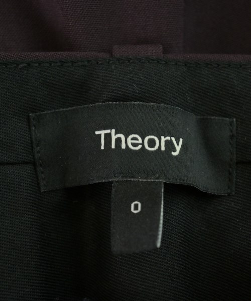 Theory（セオリー）スラックス 紫 サイズ:0(S位) レディース/2200709731047