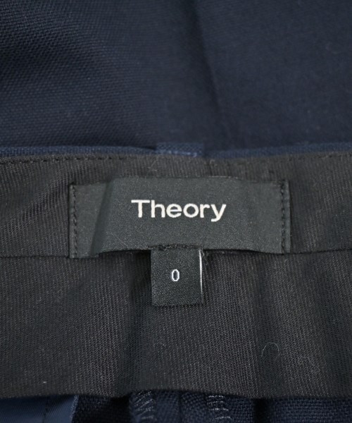 Theory（セオリー）スラックス 紺 サイズ:0(S位) レディース/2200702542060