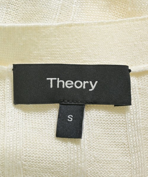 Theory（セオリー）カーディガン 白 サイズ:S レディース/2200708892107