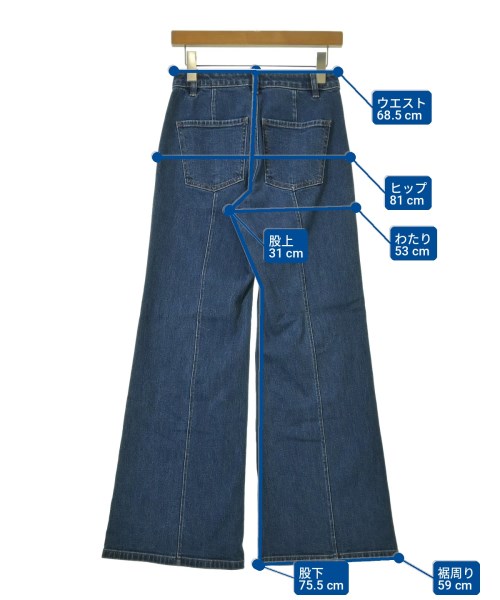 Theory（セオリー）デニムパンツ 青 サイズ:24(S位) レディース/2200712437028