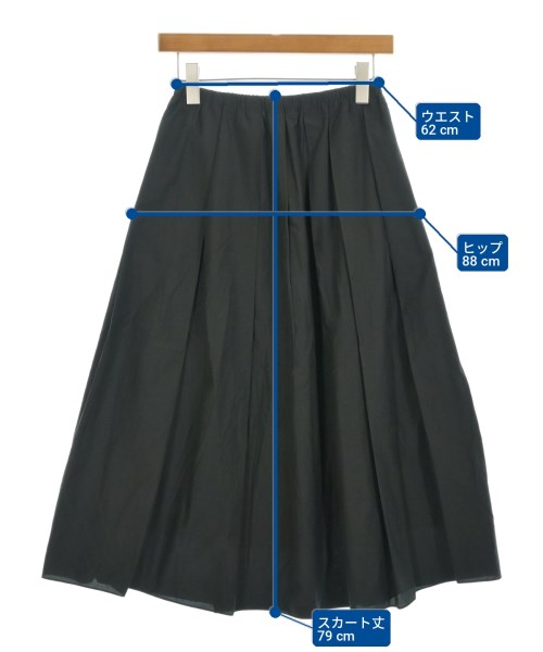 Theory（セオリー）ロング・マキシ丈スカート 黒 サイズ:P(XS位) レディース/2200712437097