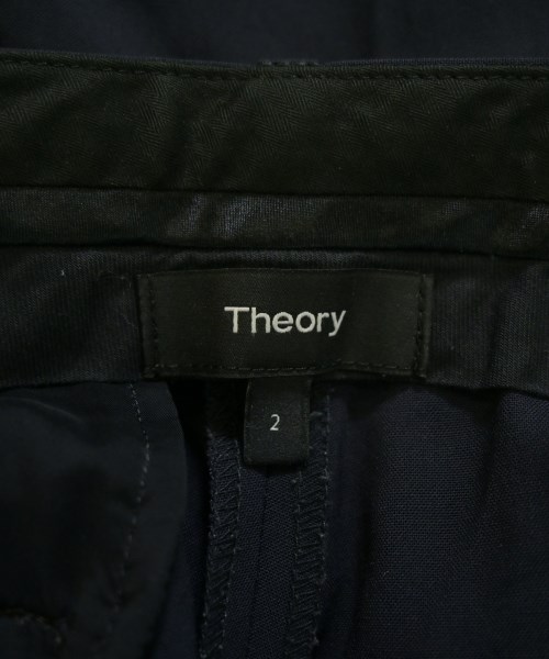 Theory（セオリー）スラックス 紺 サイズ:2(M位) レディース/2200713671025