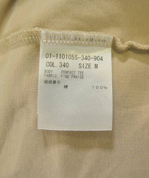 Theory（セオリー）Tシャツ・カットソー ベージュ サイズ:M レディース/2200714735030
