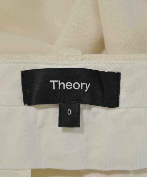 Theory（セオリー）クロップドパンツ 白 サイズ:0(S位) レディース/2200711655119