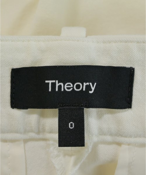Theory（セオリー）クロップドパンツ 白 サイズ:0(S位) レディース/2200711655126