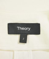 Theory（セオリー）ノーカラージャケット 白 サイズ:2(M位) レディース/2200702054037