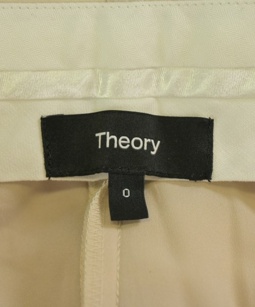 Theory（セオリー）スラックス 白 サイズ:0(S位) レディース/2200711927087