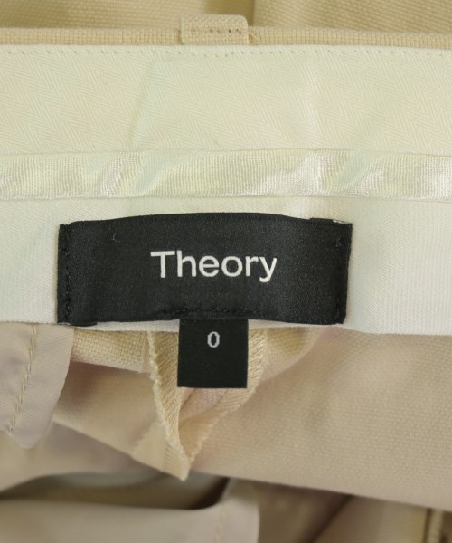 Theory（セオリー）スラックス ベージュ サイズ:0(S位) レディース/2200711927094