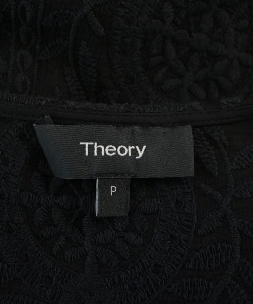 Theory（セオリー）ブラウス 黒 サイズ:P(XS位) レディース/2200711843073