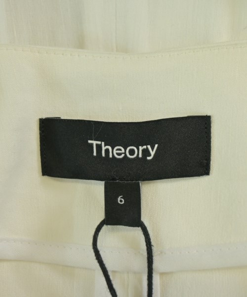 Theory（セオリー）カジュアルジャケット 白 サイズ:6(L位) レディース/2200717116010