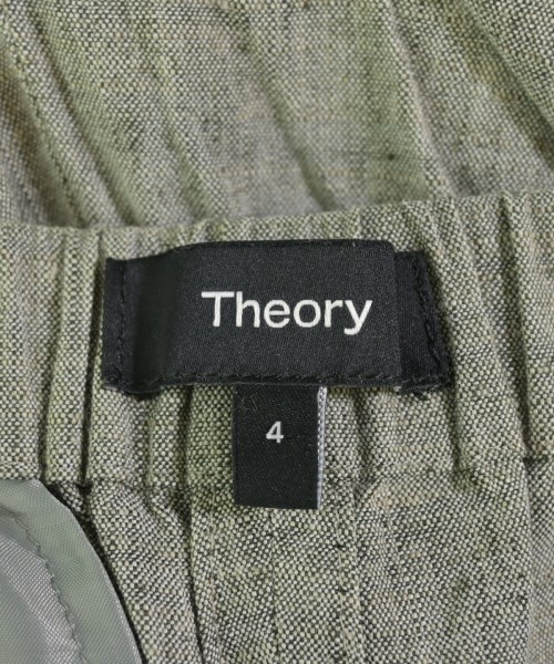 Theory（セオリー）スラックス グレー サイズ:4(L位) レディース/2200717732104