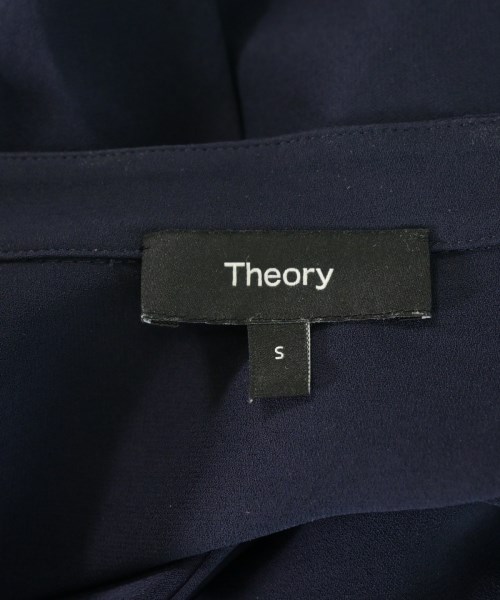 Theory（セオリー）カジュアルシャツ 紺 サイズ:S レディース/2200717722136