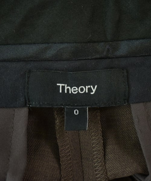 Theory（セオリー）スラックス 茶 サイズ:0(S位) レディース/2200717722204