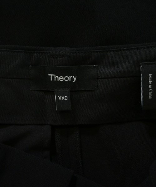 Theory（セオリー）スラックス 黒 サイズ:XX0(XXS位) レディース/2200718003081
