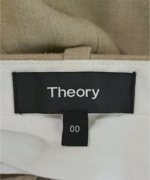Theory（セオリー）スラックス ベージュ サイズ:00(XS位) レディース/2200713808322