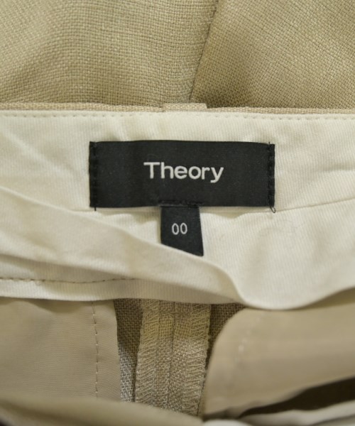 Theory（セオリー）スラックス ベージュ サイズ:00(XS位) レディース/2200713808339