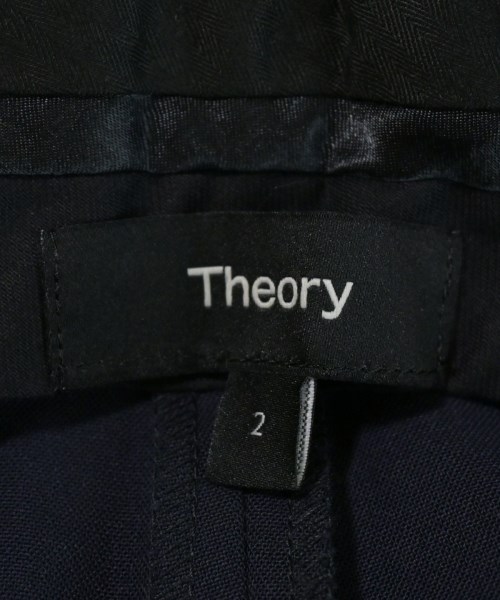 Theory（セオリー）スラックス 紺 サイズ:2(M位) レディース/2200714202075