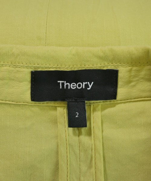 Theory（セオリー）ジャケット 黄 サイズ:2(M位) レディース/2200718174064