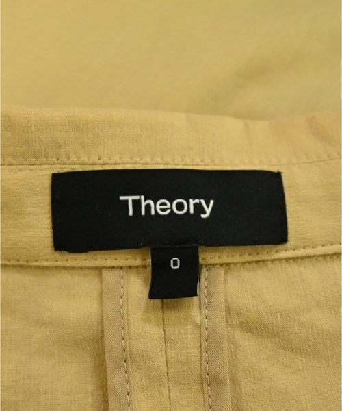 Theory（セオリー）カジュアルジャケット ベージュ サイズ:0(S位) レディース/2200714306018