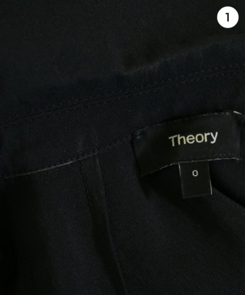 Theory（セオリー）テーラードジャケット 黒 サイズ:0(S位) レディース/2200718457013