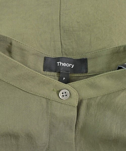 Theory（セオリー）シャツワンピース カーキ サイズ:P(XS位) レディース/2200718457037