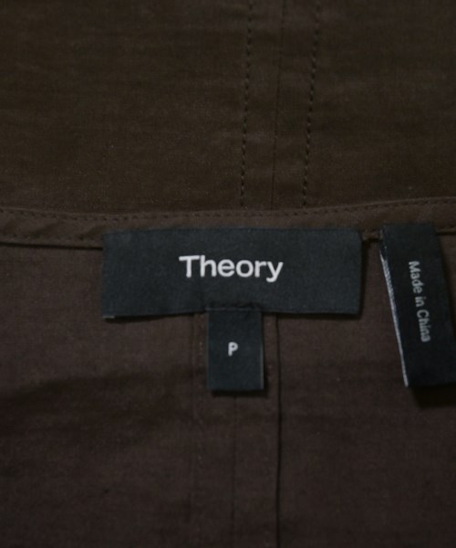 Theory（セオリー）ブラウス 茶 サイズ:P(XS位) レディース/2200718457051