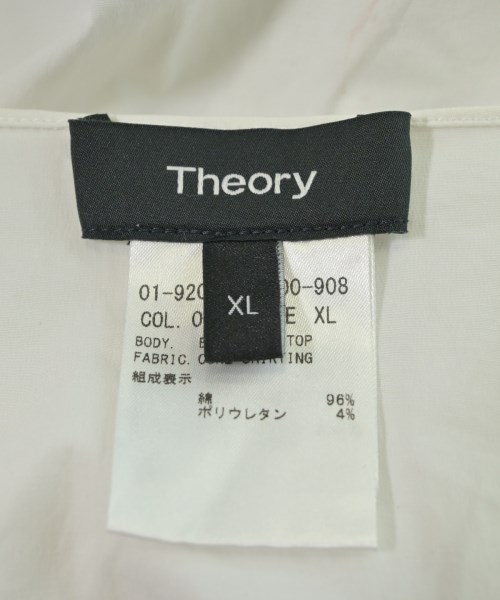 Theory（セオリー）ブラウス 白 サイズ:XL レディース/2200718999056