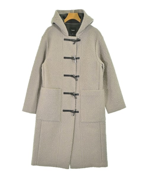 Theory（セオリー）ダッフルコート グレー サイズ:P(XS位) レディース