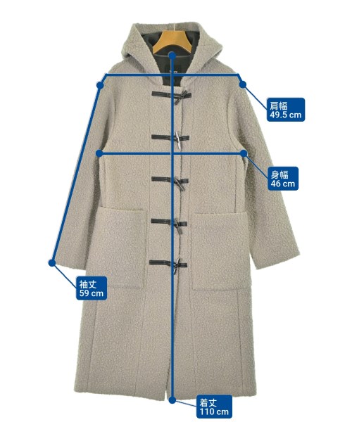 Theory（セオリー）ダッフルコート グレー サイズ:P(XS位) レディース/2200636616035