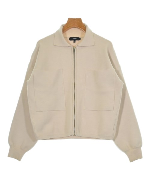 Theory(セオリー)カーディガン ベージュ サイズ:S/2200644128049