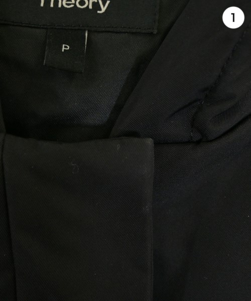 Theory（セオリー）ダウンコート 黒 サイズ:P(XS位) レディース/2200644242028