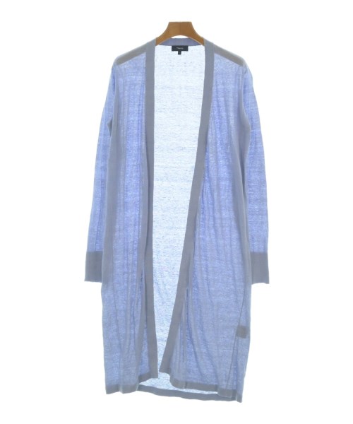 Theory セオリー カーディガン レディース 【古着】【中古】 Theory（セオリー）カーディガン 青 サイズ:S レディース