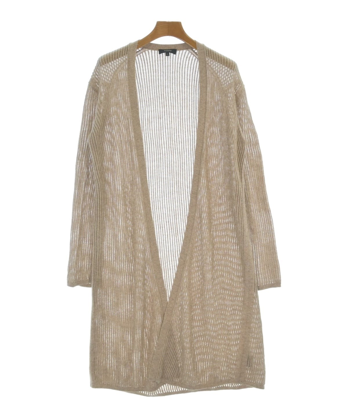 Theory（セオリー）カーディガン ベージュ サイズ:S レディース