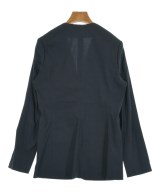 Theory（セオリー）ノーカラージャケット 紺 サイズ:2(M位) レディース/2200636577060