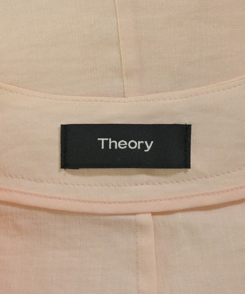 Theory（セオリー）ノーカラージャケット ピンク サイズ:2(M位) レディース/2200636577077