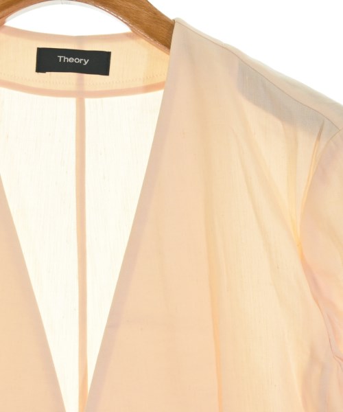 Theory（セオリー）ノーカラージャケット ピンク サイズ:2(M位) レディース/2200636577077