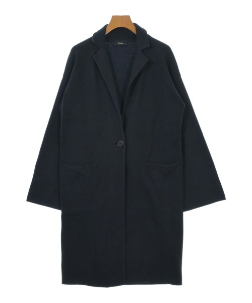 Theory(セオリー)カーディガン 紺 サイズ:P(XS位)/2200632502264