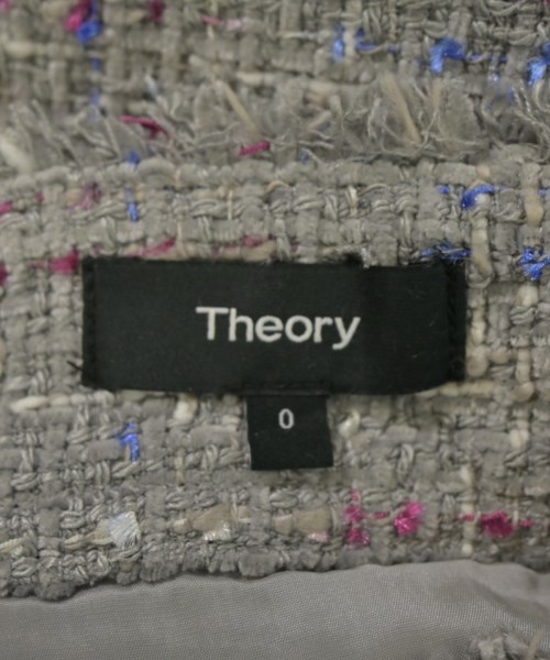 Theory（セオリー）ひざ丈スカート グレー サイズ:0(S位) レディース/2200648048022