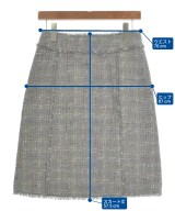 Theory（セオリー）ひざ丈スカート グレー サイズ:0(S位) レディース/2200648048022