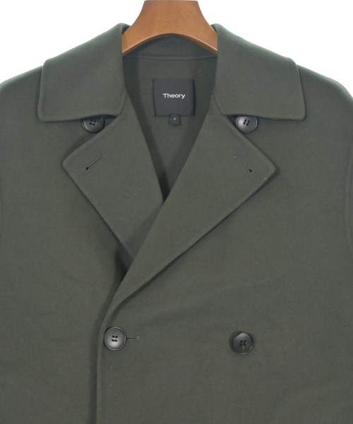 Theory（セオリー）ピーコート 緑 サイズ:S レディース/2200648120025