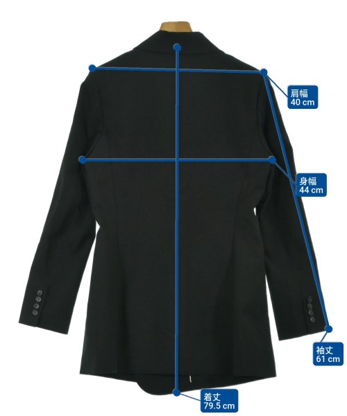 Theory（セオリー）ジャケット 黒 サイズ:2(M位) レディース/2200648297017