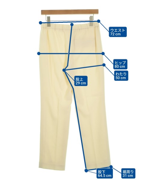 Theory（セオリー）スラックス 白 サイズ:4(L位) レディース/2200648307037