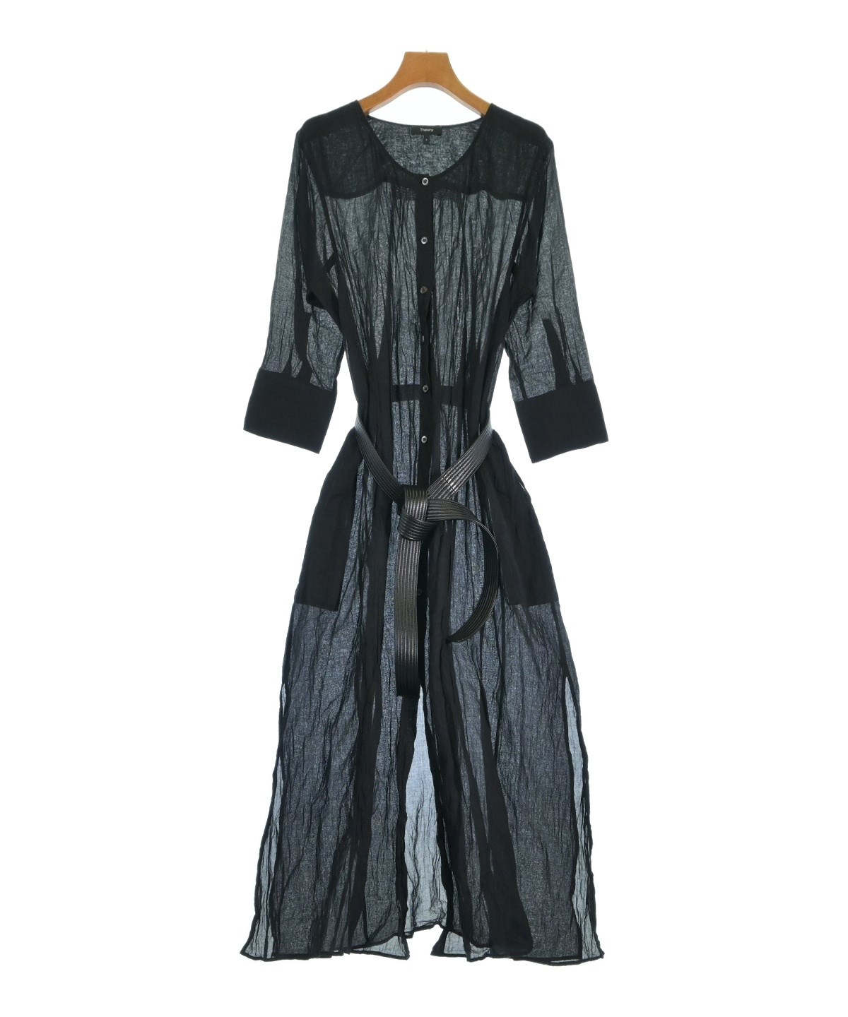 Theory（セオリー）ワンピース 黒 サイズ:S レディース/2200637350013