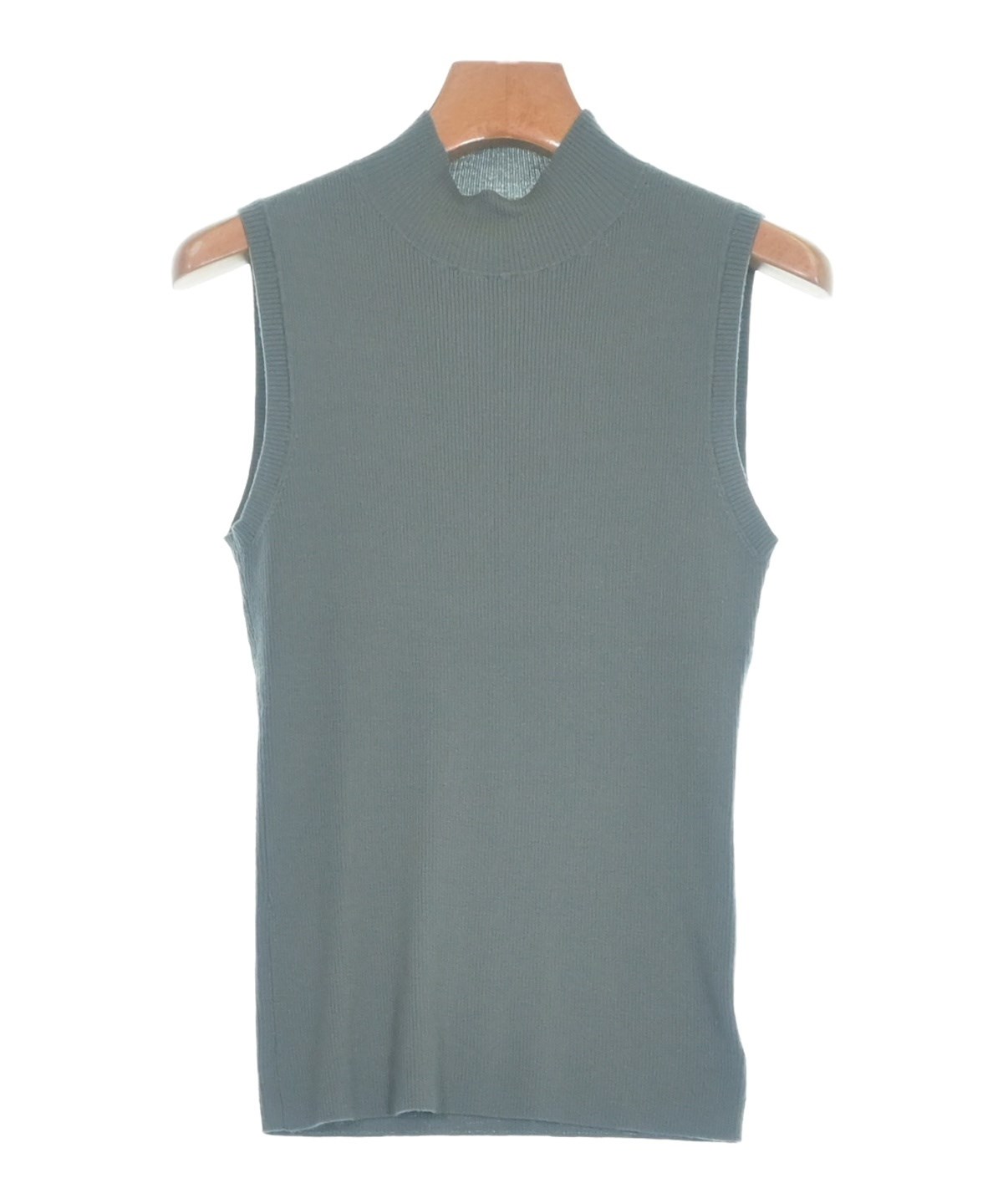 Theory（セオリー）ベスト/ノースリーブ グレー サイズ:S レディース