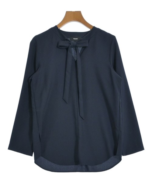 Theory(セオリー)ブラウス 紺 サイズ:P(XS位)/2200645172164
