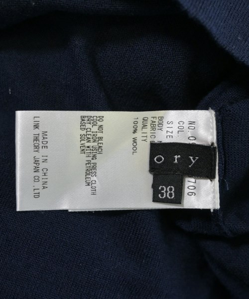 Theory（セオリー）ニット・セーター 紺 サイズ:38(M位) レディース/2200648867180