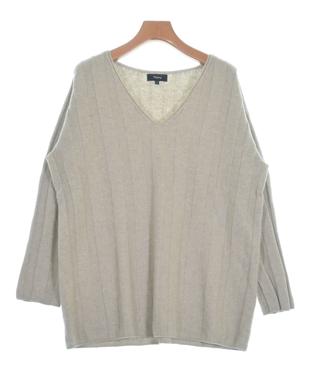 Theory（セオリー）ニット・セーター ベージュ サイズ:S レディース